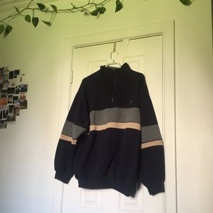 vintage polo quarter zip
